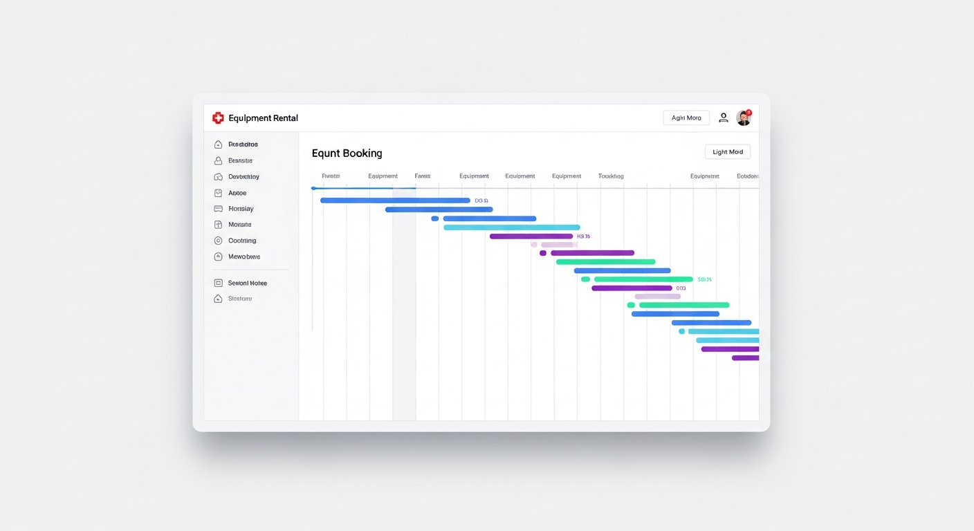 Tool Radar Lab CRM interface — rental and booking management